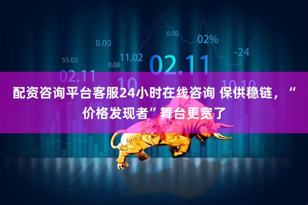 配资咨询平台客服24小时在线咨询 保供稳链，“价格发现者”舞台更宽了